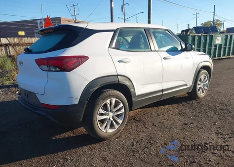 2021 Chevrolet Trailblazer Fwd Ls из США, поврежденный, VIN KL79MMS26MB129997